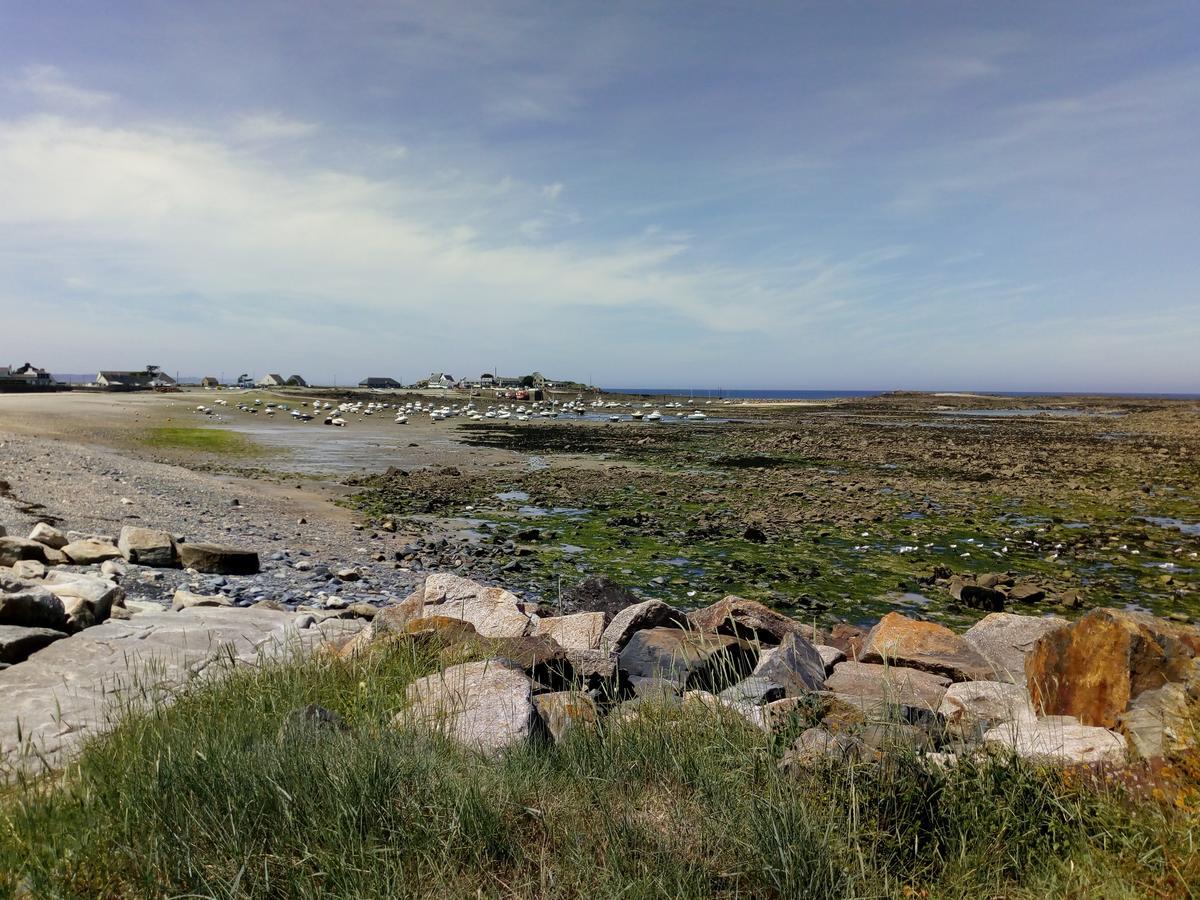 Grand Hotel De Port Blanc Penvénan Exteriör bild